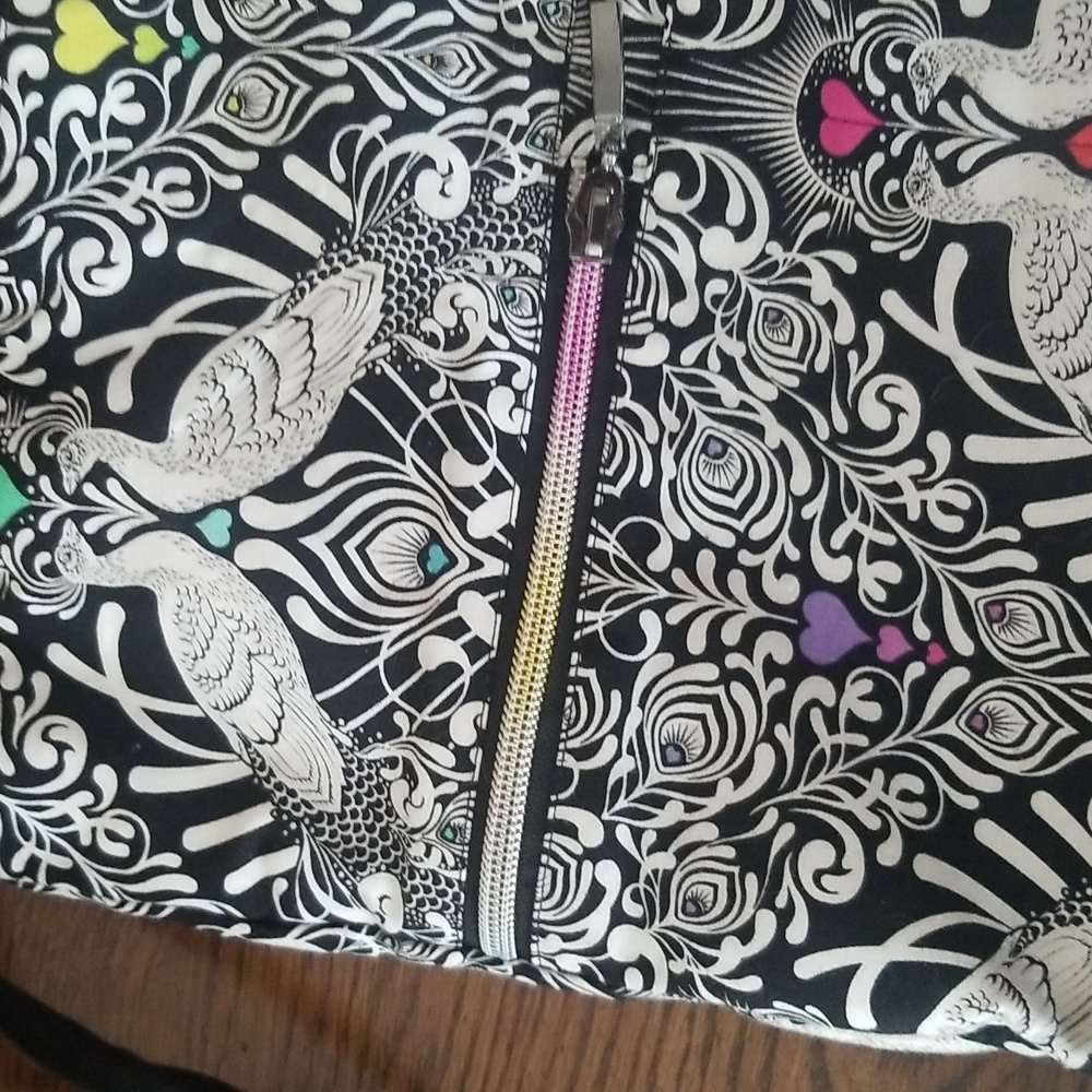 Peacock pullstring backpack purse - Picture 6 of 6